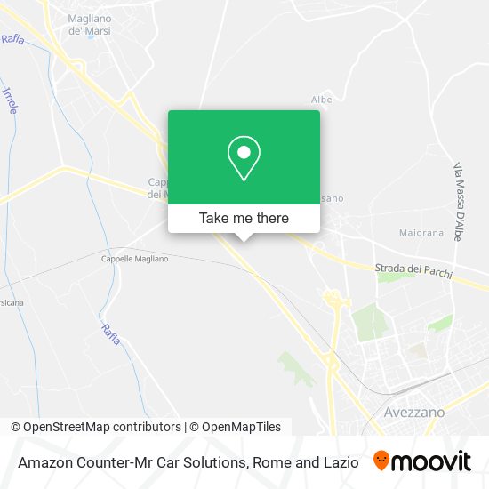 Amazon Counter-Mr Car Solutions map