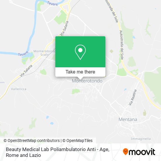 Beauty Medical Lab Poliambulatorio Anti - Age map