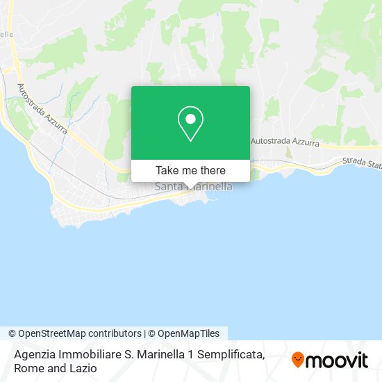 Agenzia Immobiliare S. Marinella 1 Semplificata map