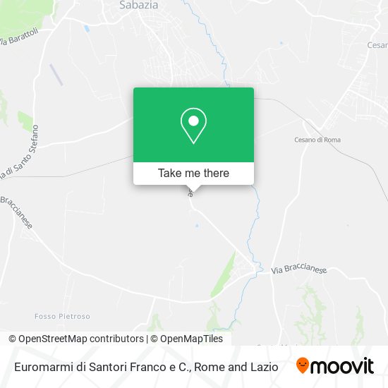 Euromarmi di Santori Franco e C. map