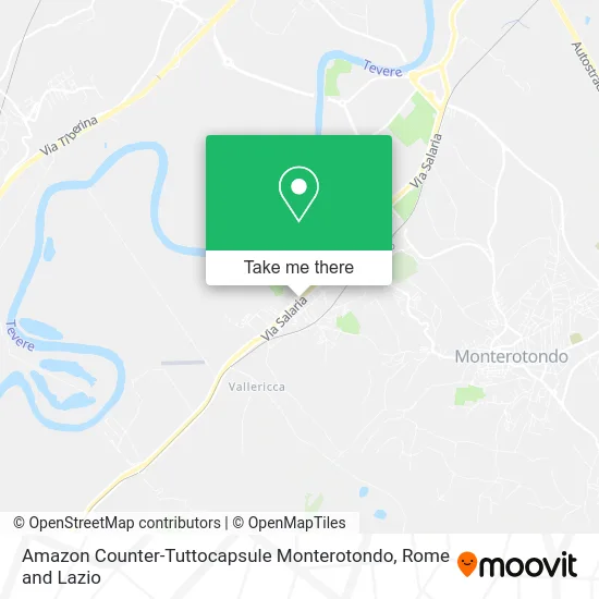 Amazon Counter-Tuttocapsule Monterotondo map