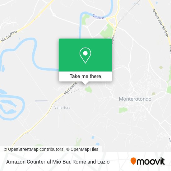 Amazon Counter-al Mio Bar map