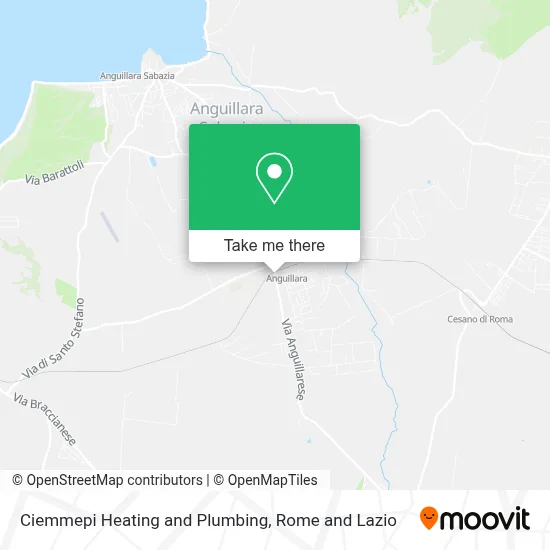 Ciemmepi Heating and Plumbing map