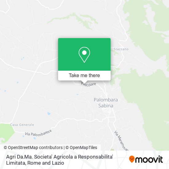 Agri Da.Ma. Societa' Agricola a Responsabilita' Limitata map