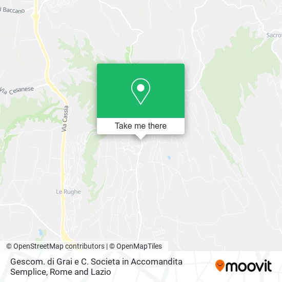 Gescom. di Grai e C. Societa in Accomandita Semplice map