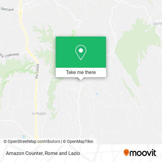 Amazon Counter map