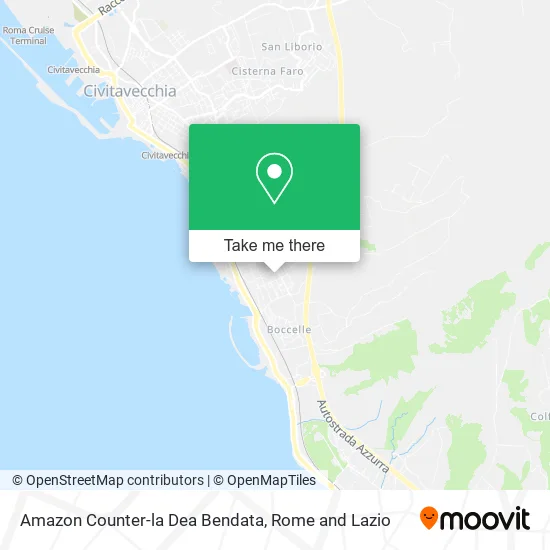 Amazon Counter-La Dea Bendata map