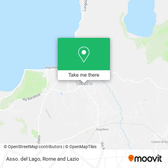 Lake Association map