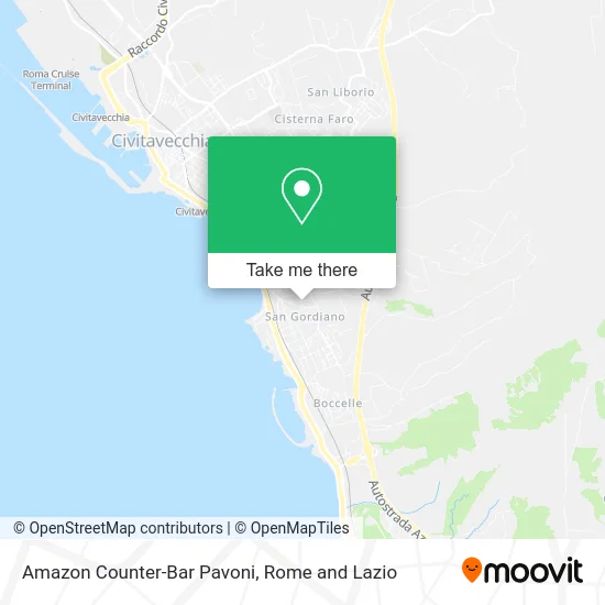 Amazon Counter-Pavoni Bar map