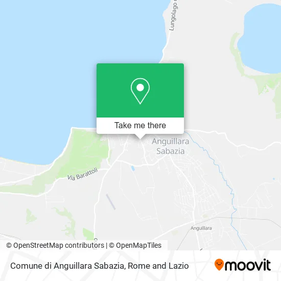 Anguillara Sabazia Municipality map
