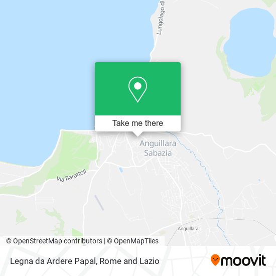 Legna da Ardere Papal map