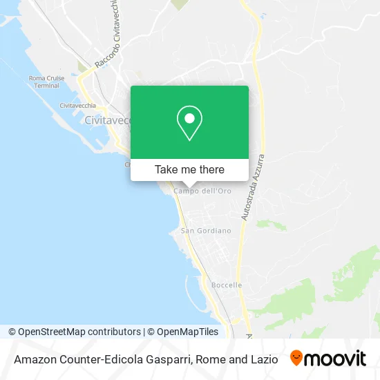 Amazon Counter-Edicola Gasparri map