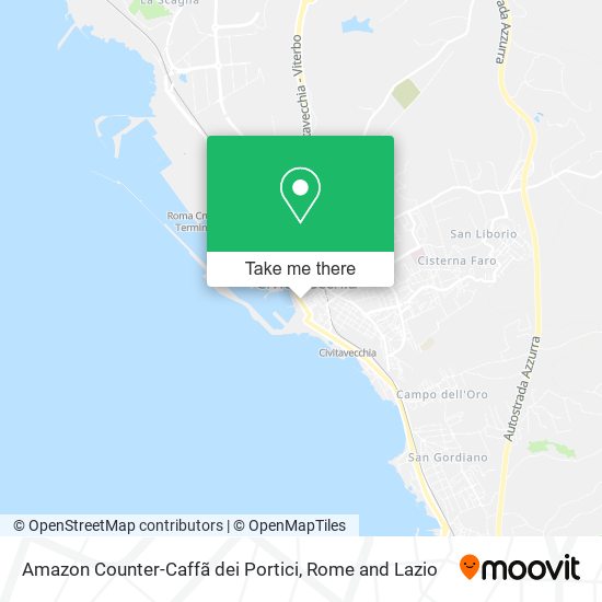 Amazon Counter-Caffã dei Portici map