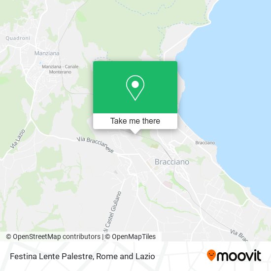 Festina Lente Palestre map