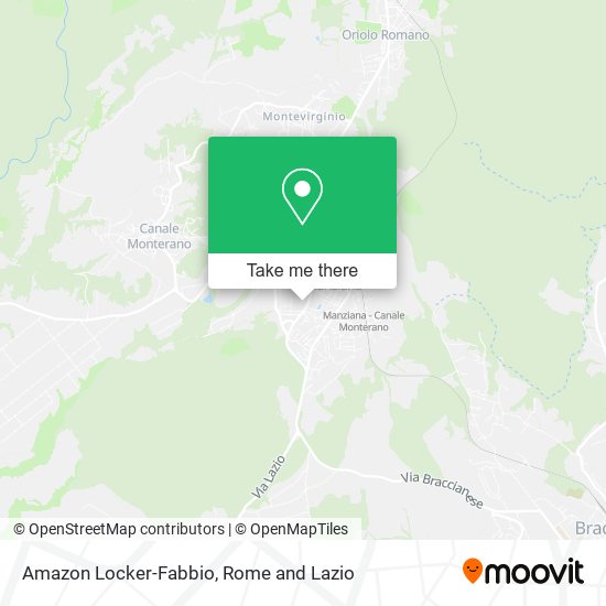 Amazon Locker-Fabbio map