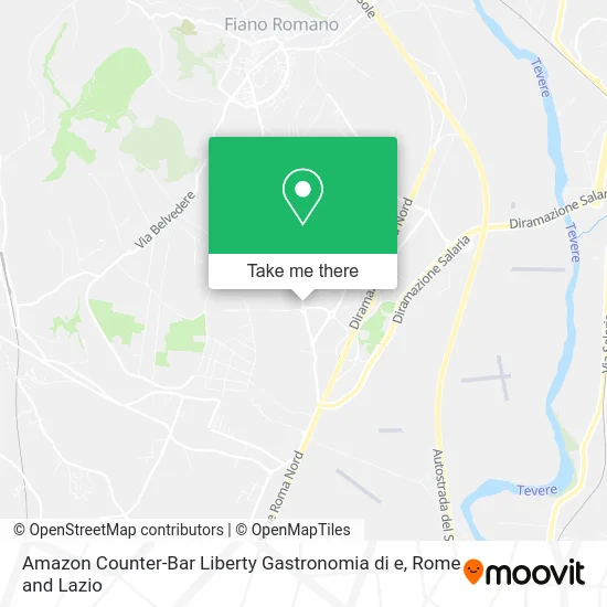 Amazon Counter-Bar Liberty Gastronomy map