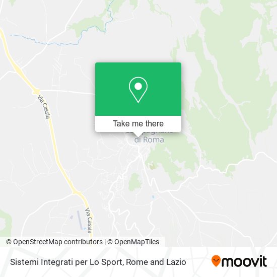 Sistemi Integrati per Lo Sport map