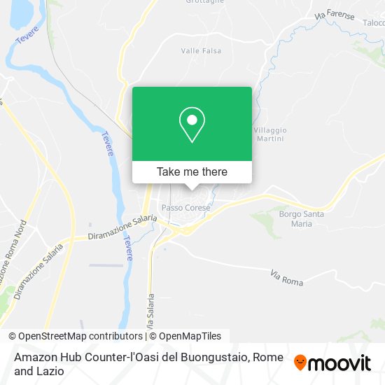 Amazon Hub Counter-l'Oasi del Buongustaio map