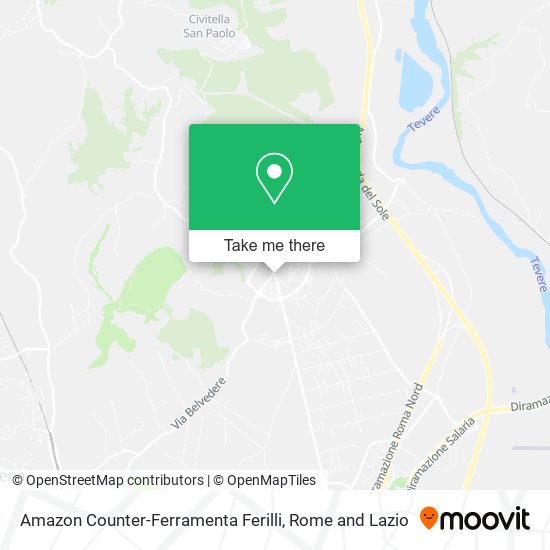 Amazon Counter-Ferramenta Ferilli map