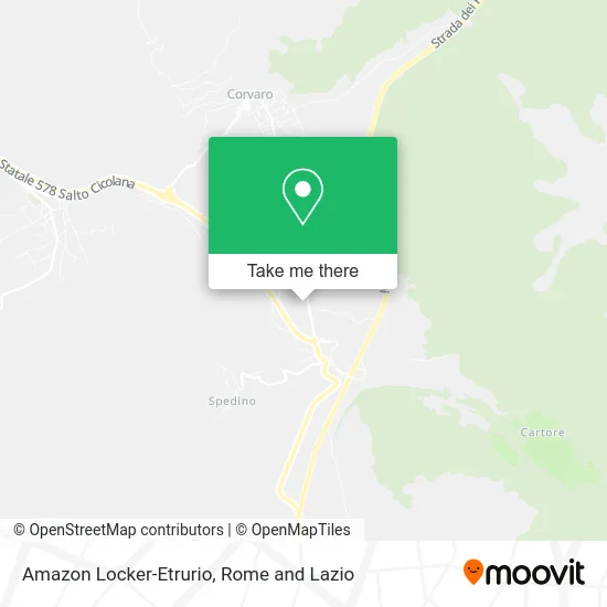 Amazon Locker-Etrurio map