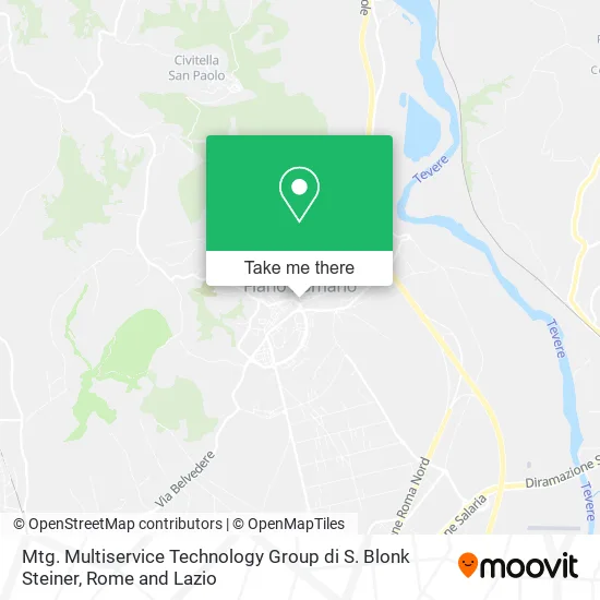 MTG Multiservice Technology Group of S. Blonk Steiner map