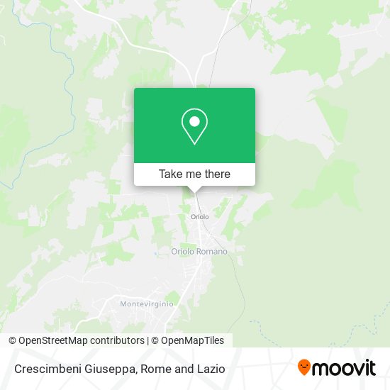 Crescimbeni Giuseppa map