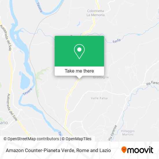 Amazon Counter-Pianeta Verde map