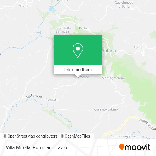 Villa Mirella map