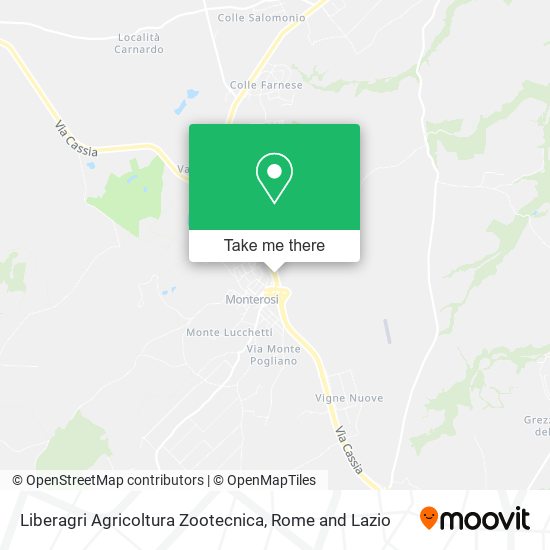 Liberagri Agricoltura Zootecnica map