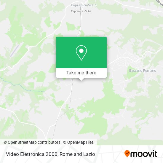 Video Elettronica 2000 map