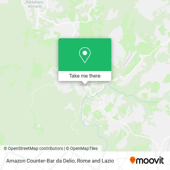Amazon Counter-Bar da Delio map