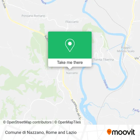 Municipality of Nazzano map