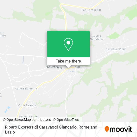Riparo Express di Caravaggi Giancarlo map