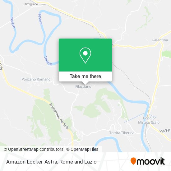 Amazon Locker-Astra map