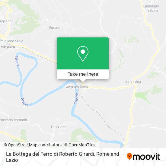 La Bottega del Ferro di Roberto Girardi map