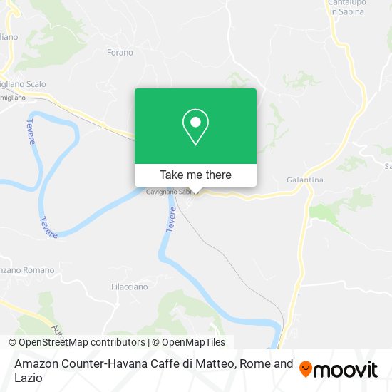 Amazon Counter-Havana Caffe di Matteo map