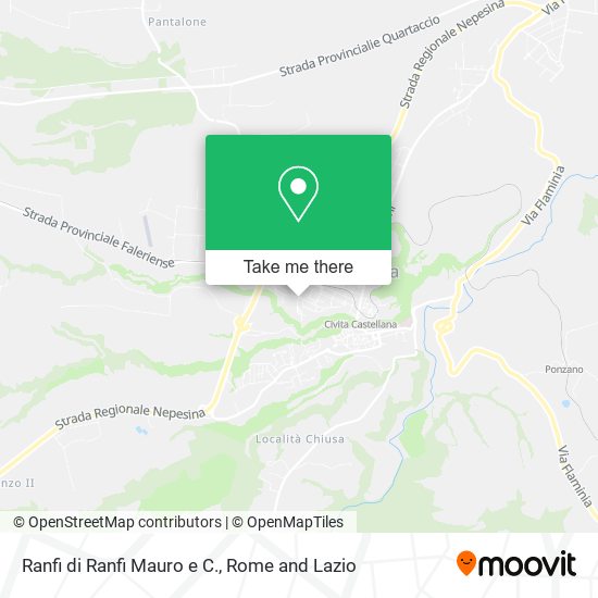 Ranfi di Ranfi Mauro e C. map