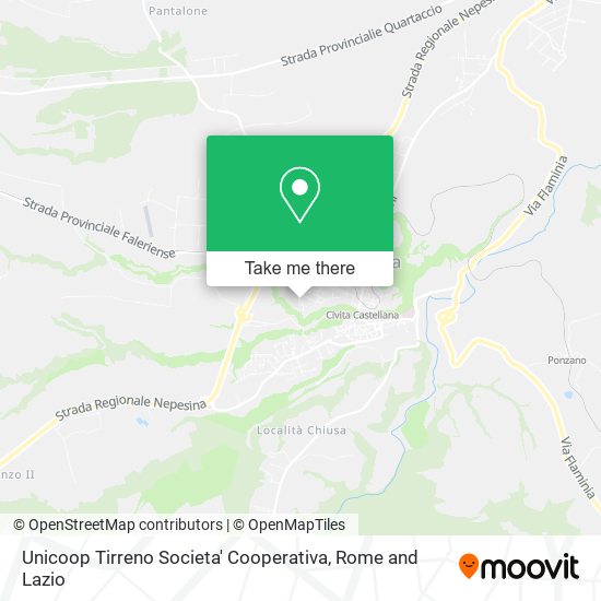 Unicoop Tirreno Societa' Cooperativa map