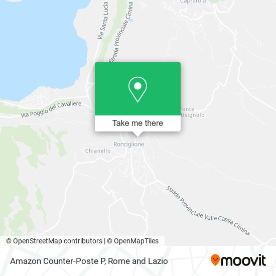 Amazon Counter-Poste P map