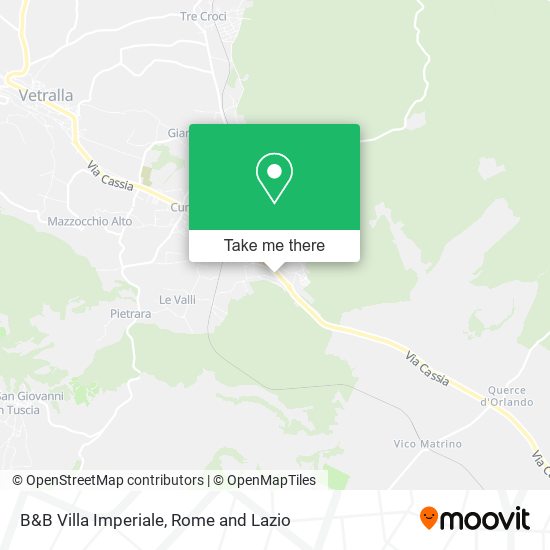 B&B Villa Imperiale map