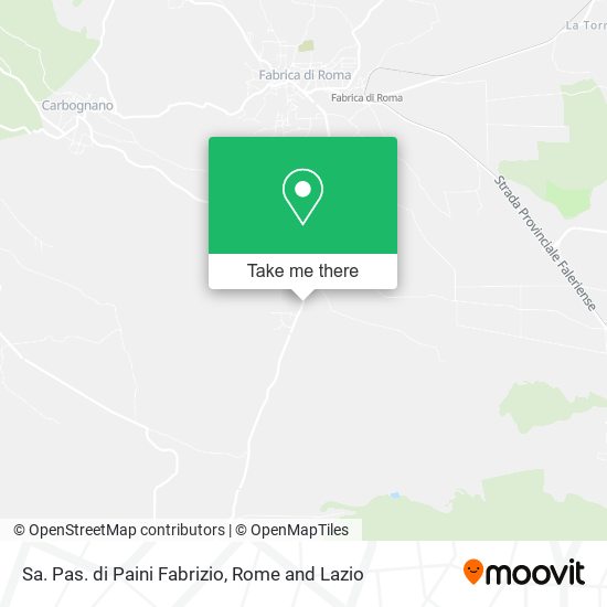 Sa. Pas. di Paini Fabrizio map