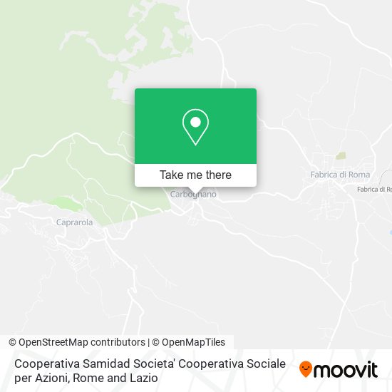 Cooperativa Samidad Societa' Cooperativa Sociale per Azioni map