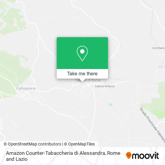 Amazon Counter-Alessandra Tobacco Shop map