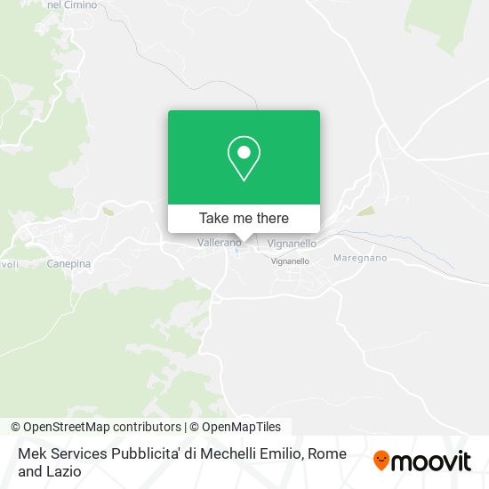 Mek Services Pubblicita' di Mechelli Emilio map