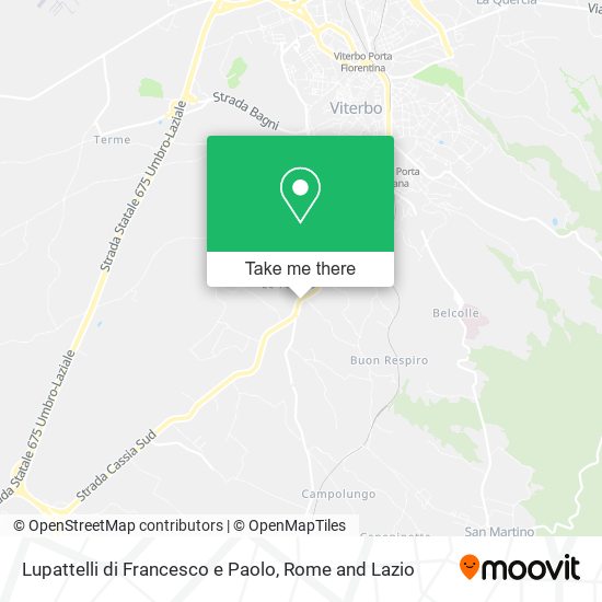 Lupattelli di Francesco e Paolo map