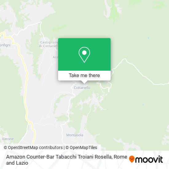 Amazon Counter-Bar Tabacchi Troiani Rosella map