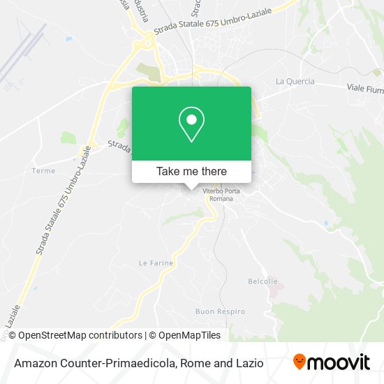 Amazon Counter-Primaedicola map