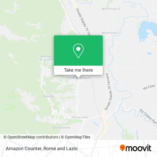 Amazon Counter map