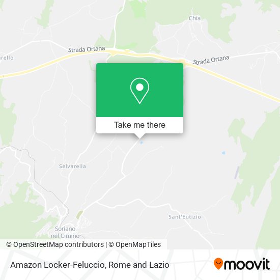 Amazon Locker-Feluccio map