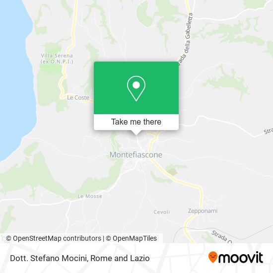 Dott. Stefano Mocini map